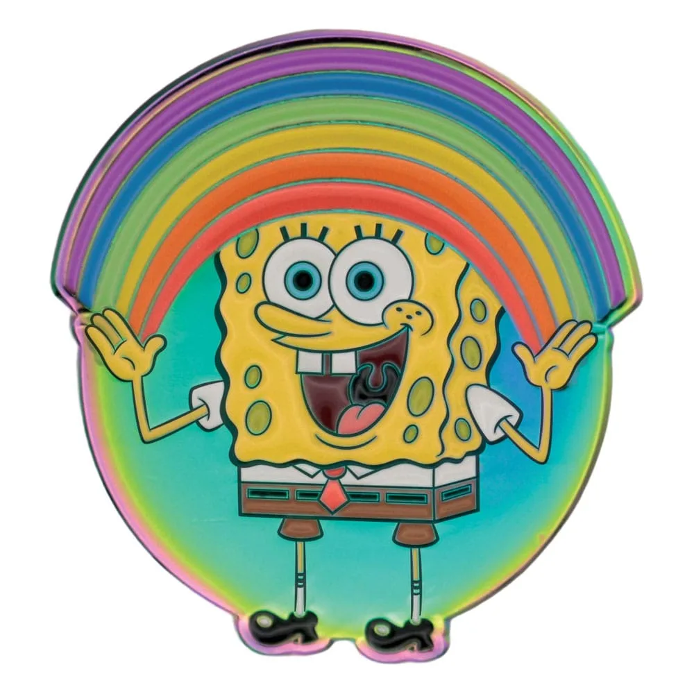SpongeBob SquarePants Pin Badge – Rainbow Limited Edition