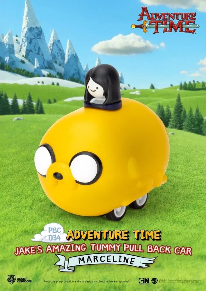 Adventure Time Pull Back Car – Jake’s Amazing Tummy 5 cm 5