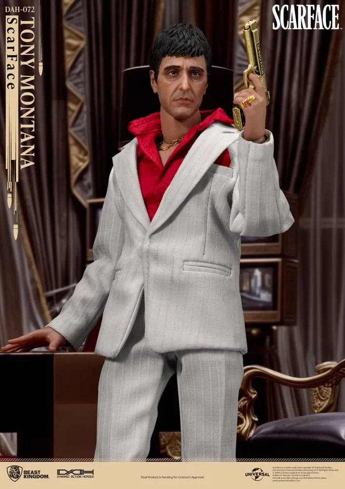 Scarface actiefiguur – Tony Montana in wit pak 20 cm 2