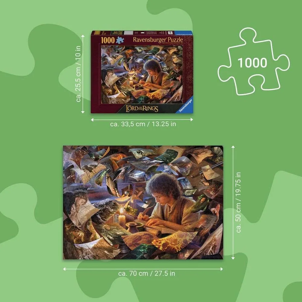 The Lord of the Rings Jigsaw Puzzle – Frodo’s Journey 1000 Pieces 3