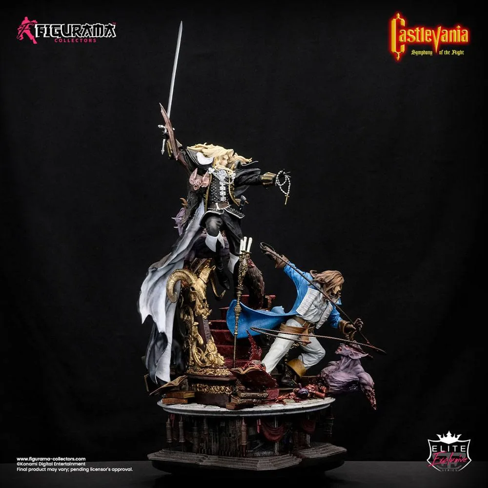 Castlevania Statue – Alucard und Richter Belmont 91 cm 2