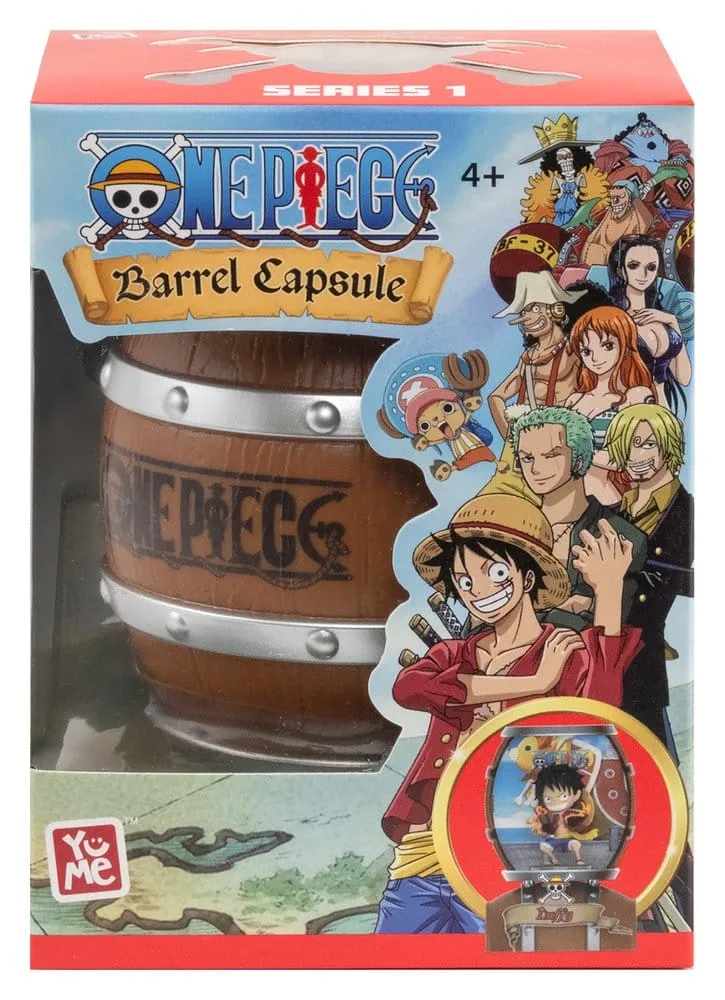 One Piece Mini Figures – Barrel Capsule 6-Box Display 9 cm 21