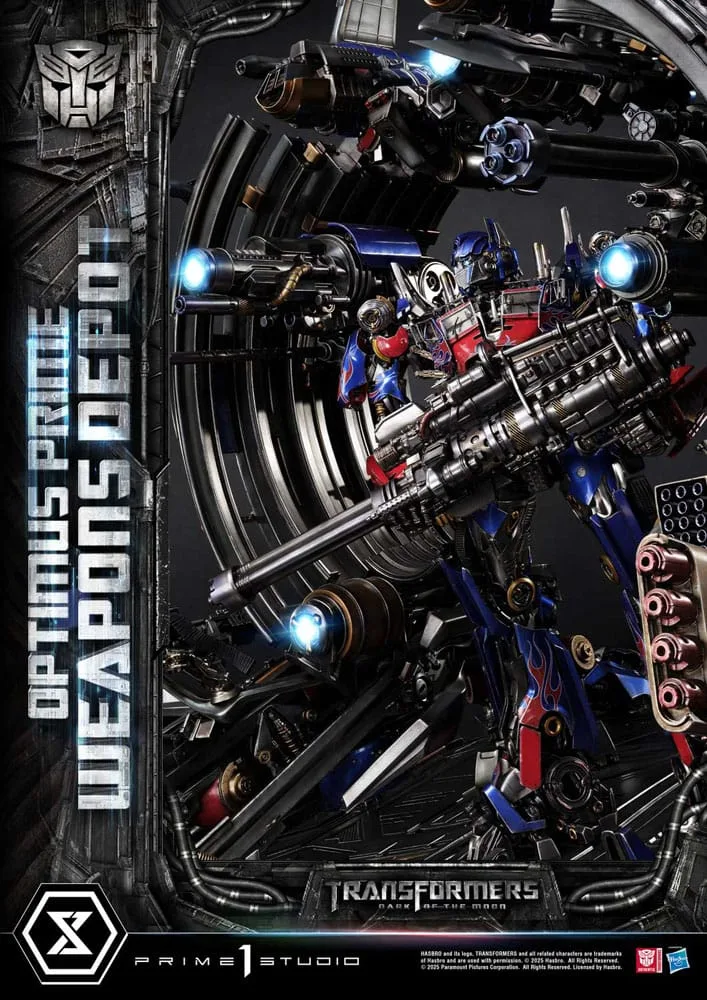 Transformers Statue – Optimus Prime Weapons Depot 22