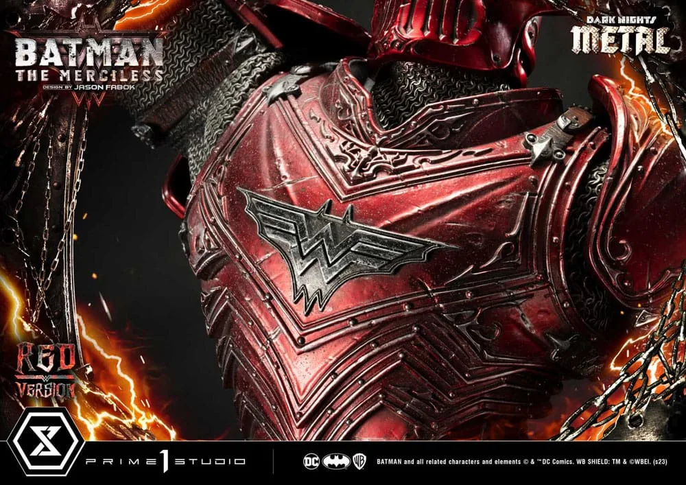 Dark Nights Metal Statue – The Merciless Red Version 111 cm 22