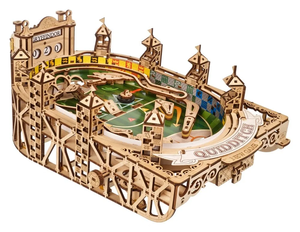 Harry Potter Wooden Model Kit – Ugears Quidditch Pinball 5