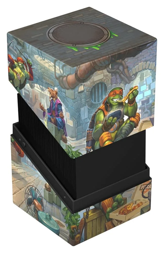 Magic The Gathering TMNT Deck Box – Turtle Lair Boulder 100+ 3