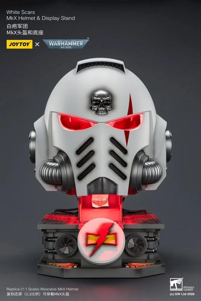 Warhammer 40,000 Helmet Replica – White Scars MkX 44 cm 7