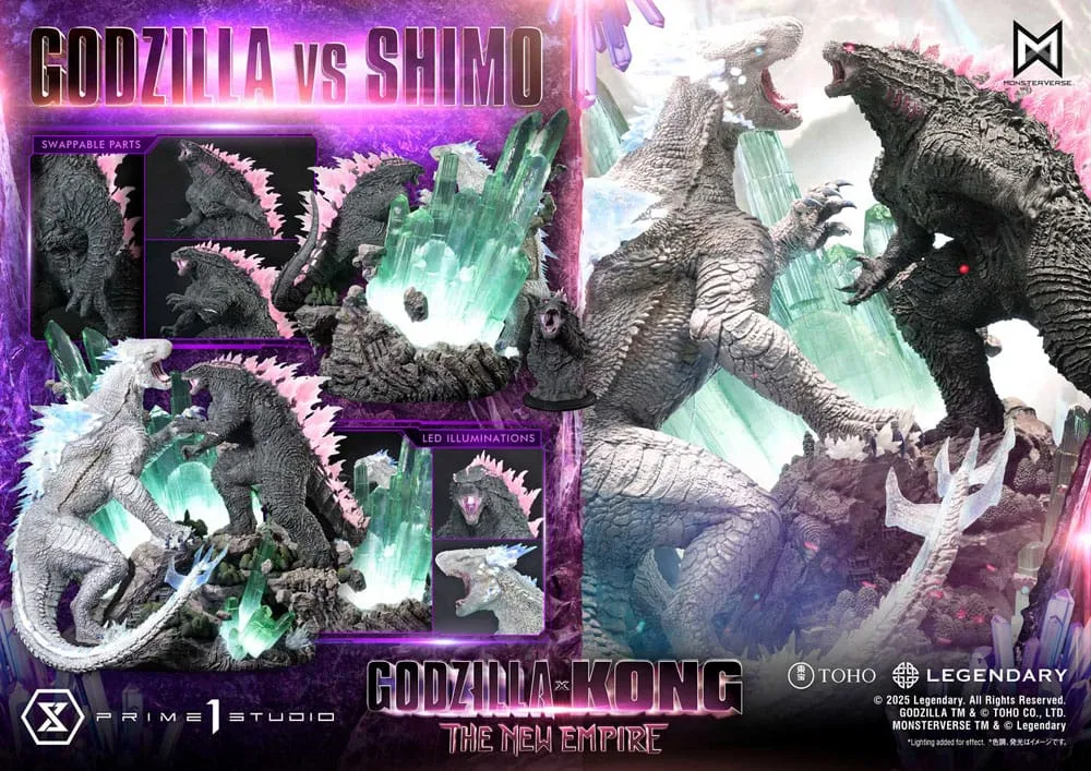 Godzilla x Kong Statue – Godzilla vs Shimo Bonus Version 86 cm 13