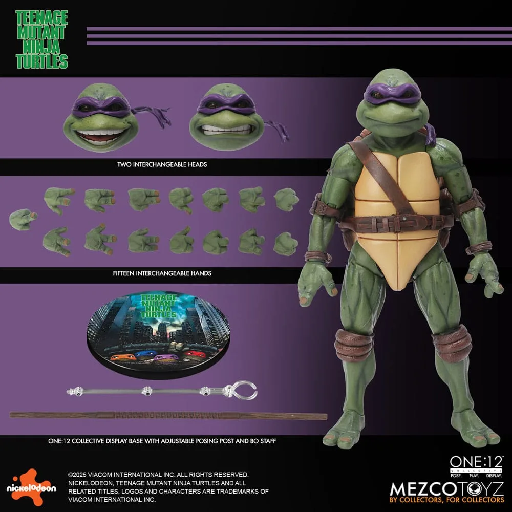 Teenage Mutant Ninja Turtles Figure Set – 1990 Movie 15 cm 17