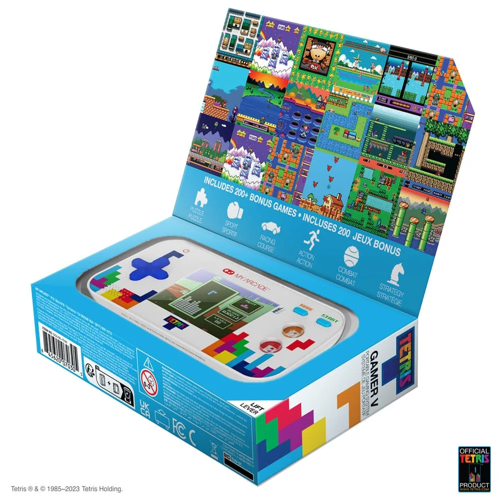 Tetris Portable Gaming System – Gamer V 12