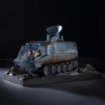 UFO Die-Cast Model – S.H.A.D.O. Mobile with Radar 17 cm 1