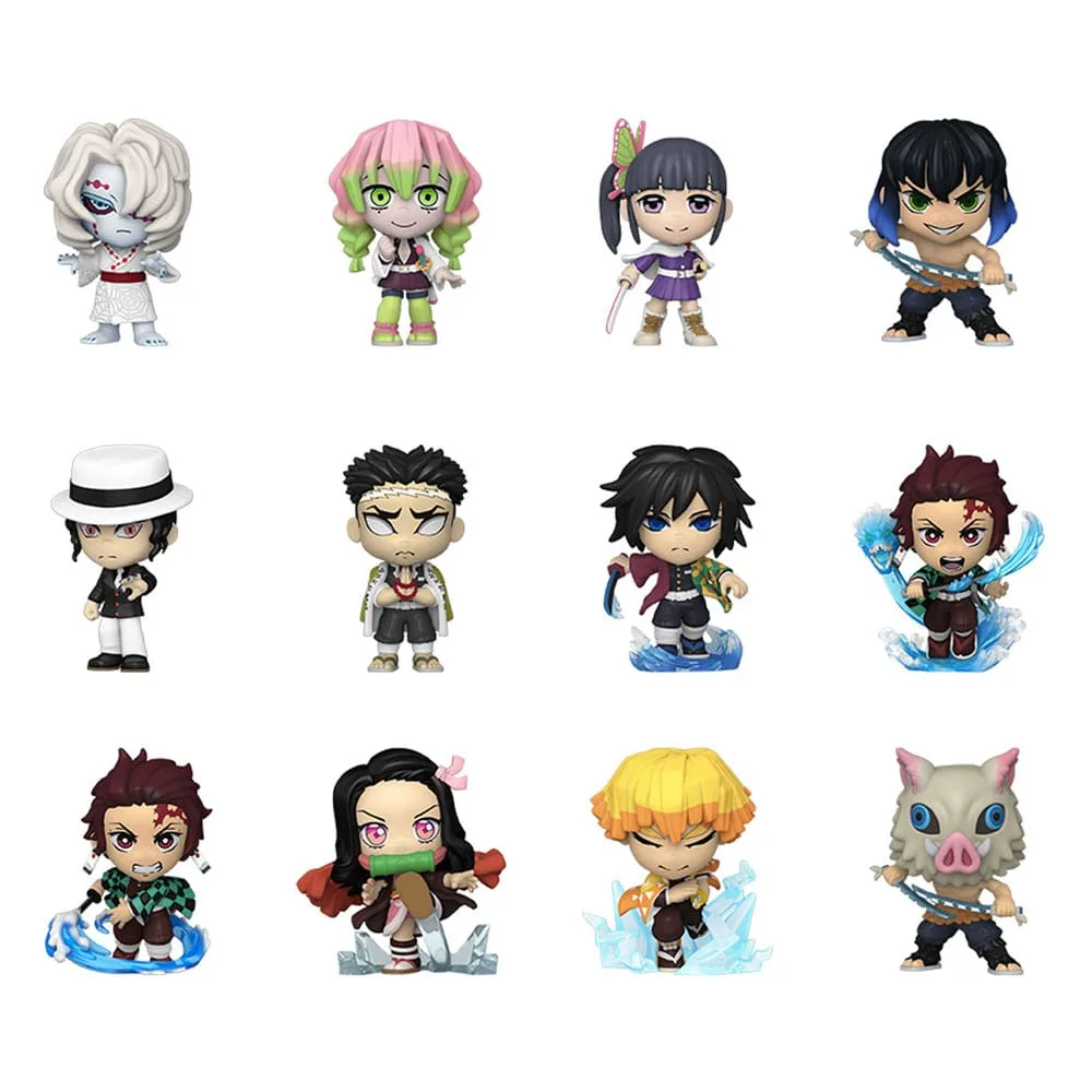Demon Slayer Vinyl Figures – Mystery Minis Display of 12 6 cm 17