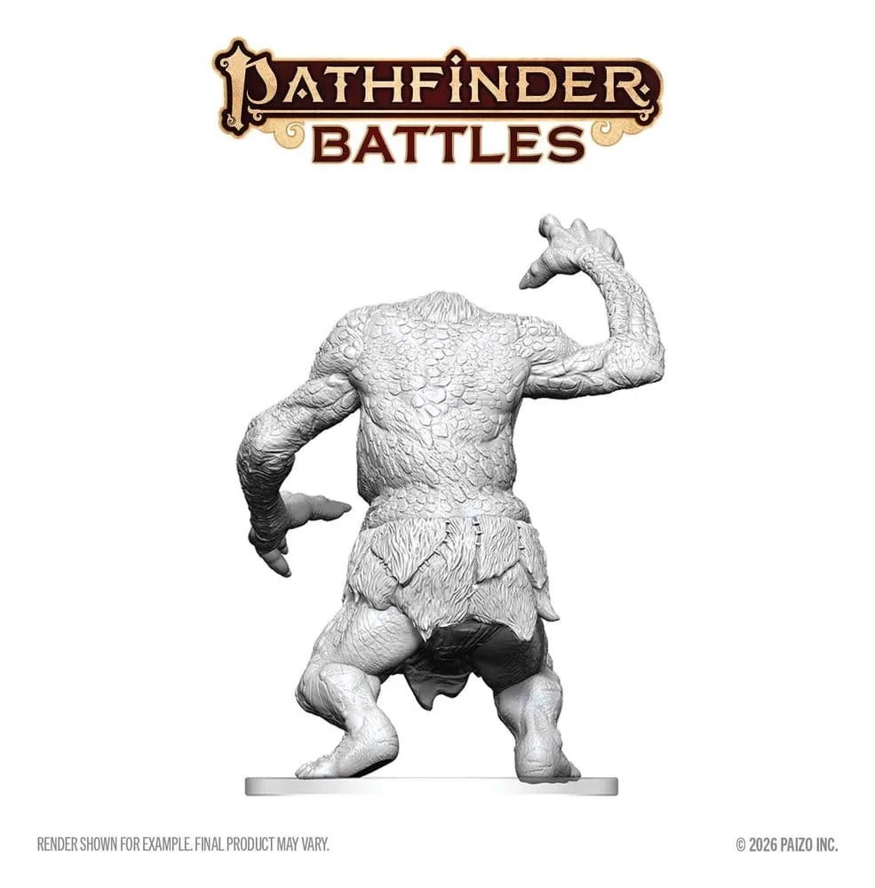 Pathfinder Battles Miniature – Deep Cuts Forest Troll 15 cm 2