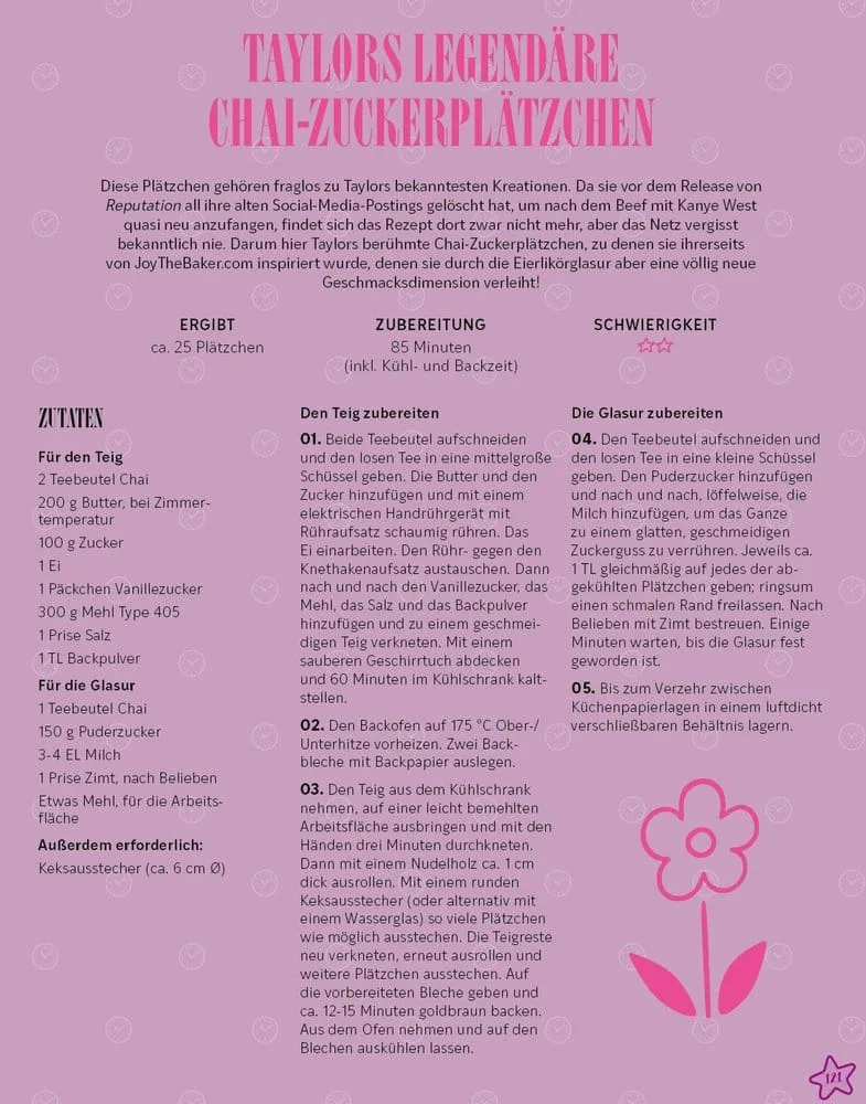 Taylor Swift Cookbook – Taylor’s Kitchen German Edition 9