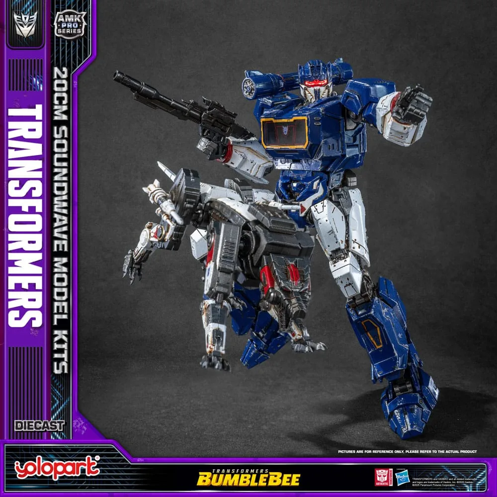 Transformers Bumblebee Model Kit – AMK Pro Soundwave 20 cm 9