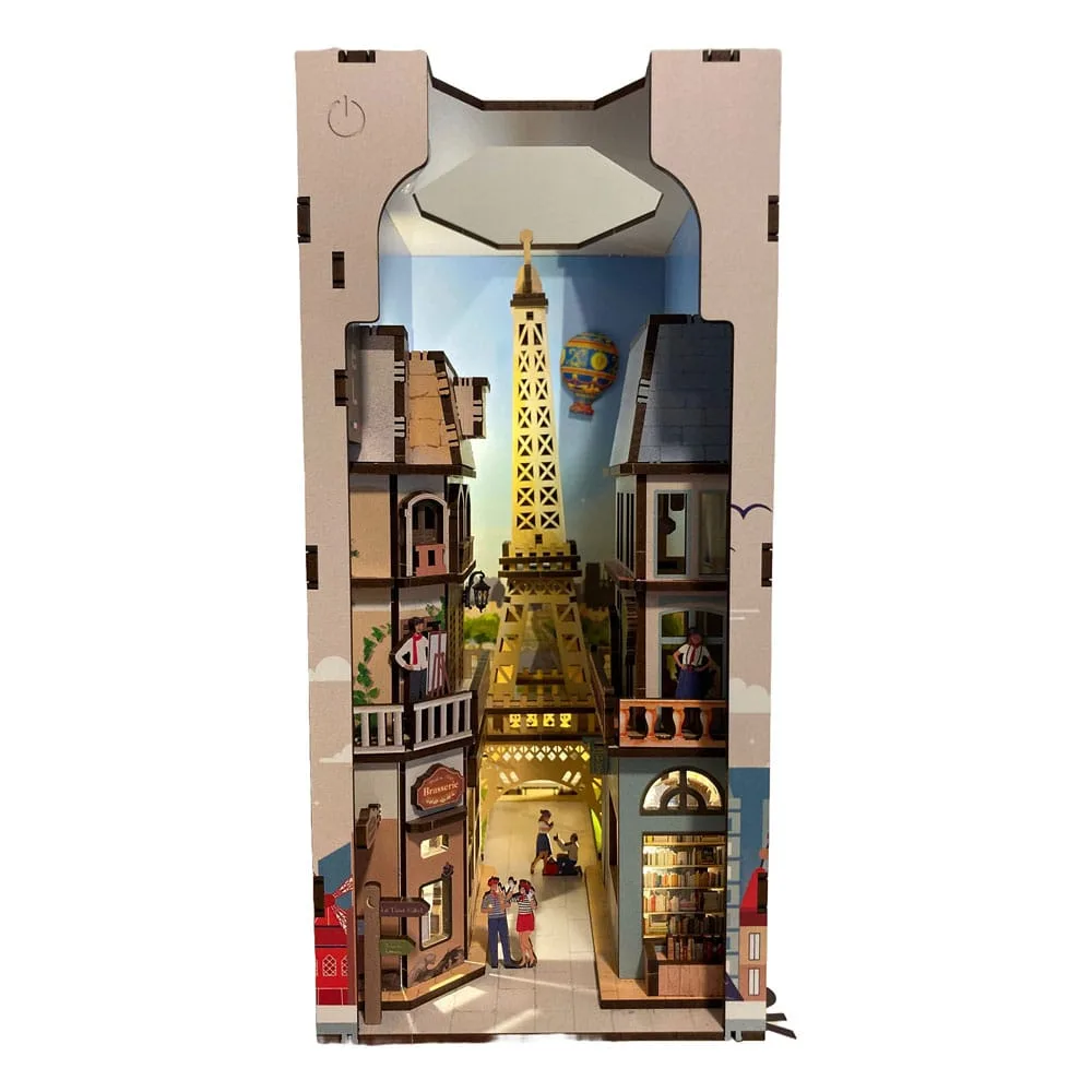 Paris Book Nook Diorama Kit – Tiny Adventures 23 cm