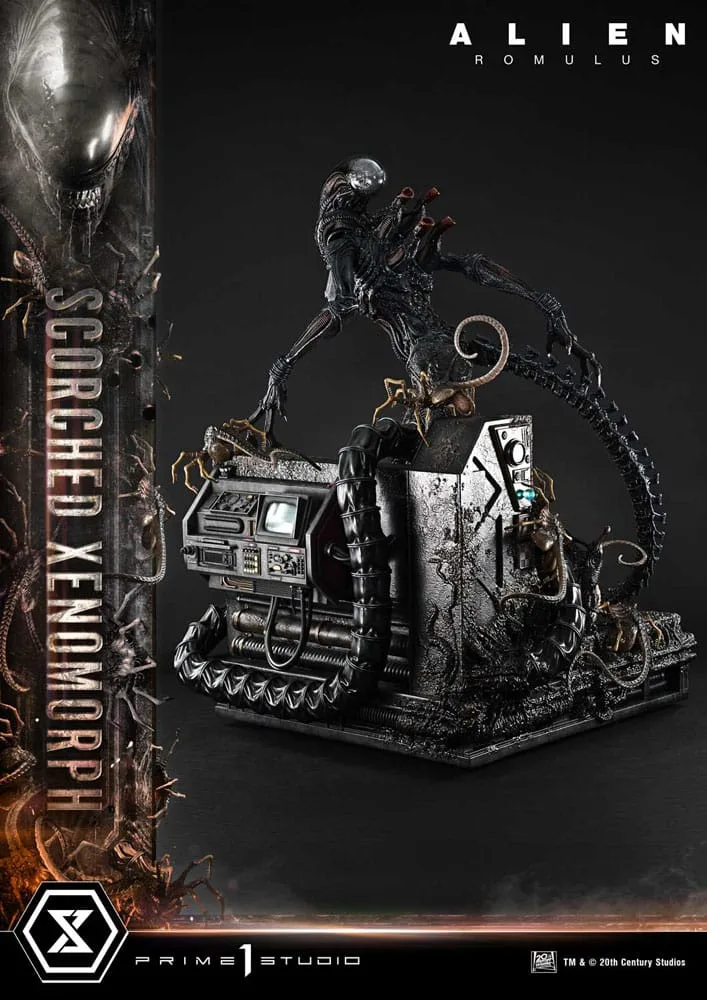Alien Romulus Statue – Scorched Xenomorph Deluxe Bonus 98 cm 18