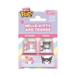 Hello Kitty Vinyl Figures – Bitty Pop My Melody and Kuromi 2 cm 1