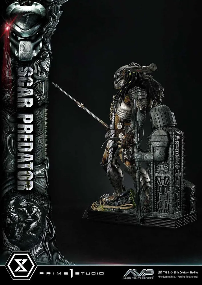 Alien vs Predator Statue – Scar Predator 1/3 93 cm 8