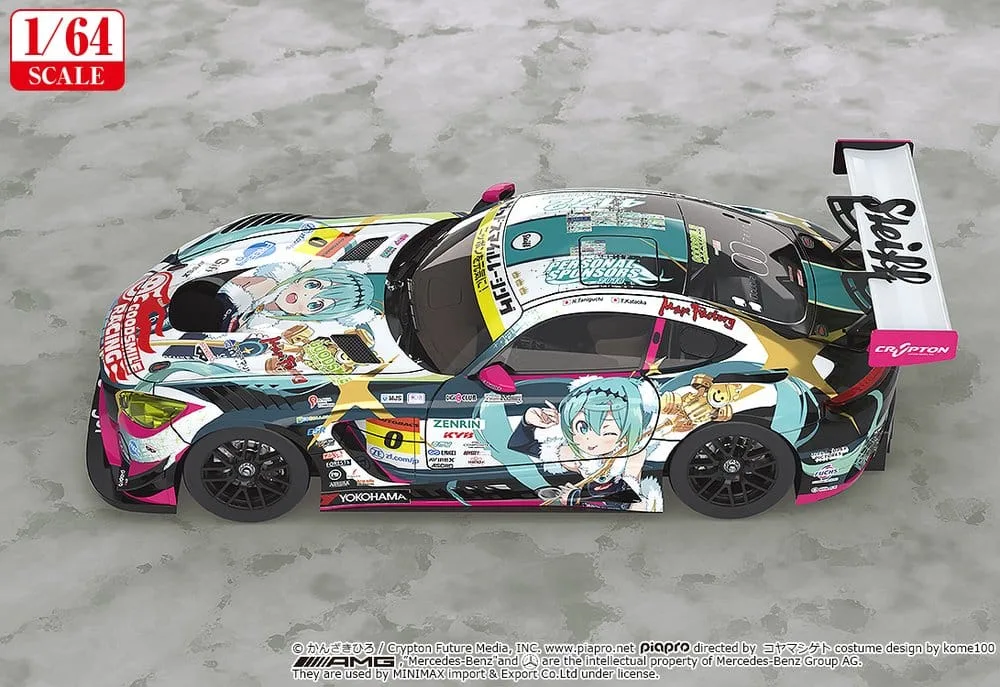 Hatsune Miku GT Project Model Car – AMG 2018 SUPER GT 1/64 7 cm 4