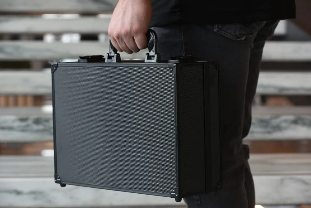 Evoretro Trading Card Suitcase – Black Combination Lock 3