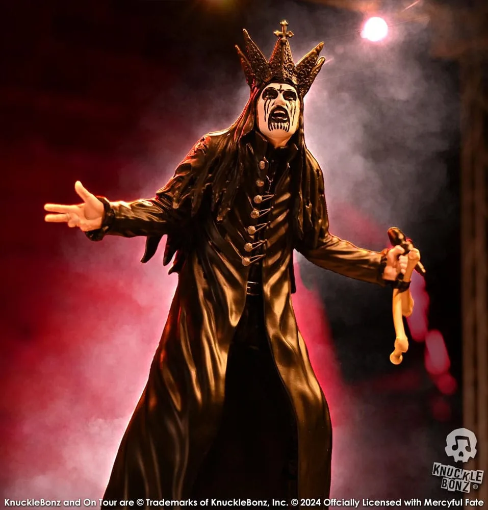 Mercyful Fate Statue – King Diamond III Black Version 22 cm 3