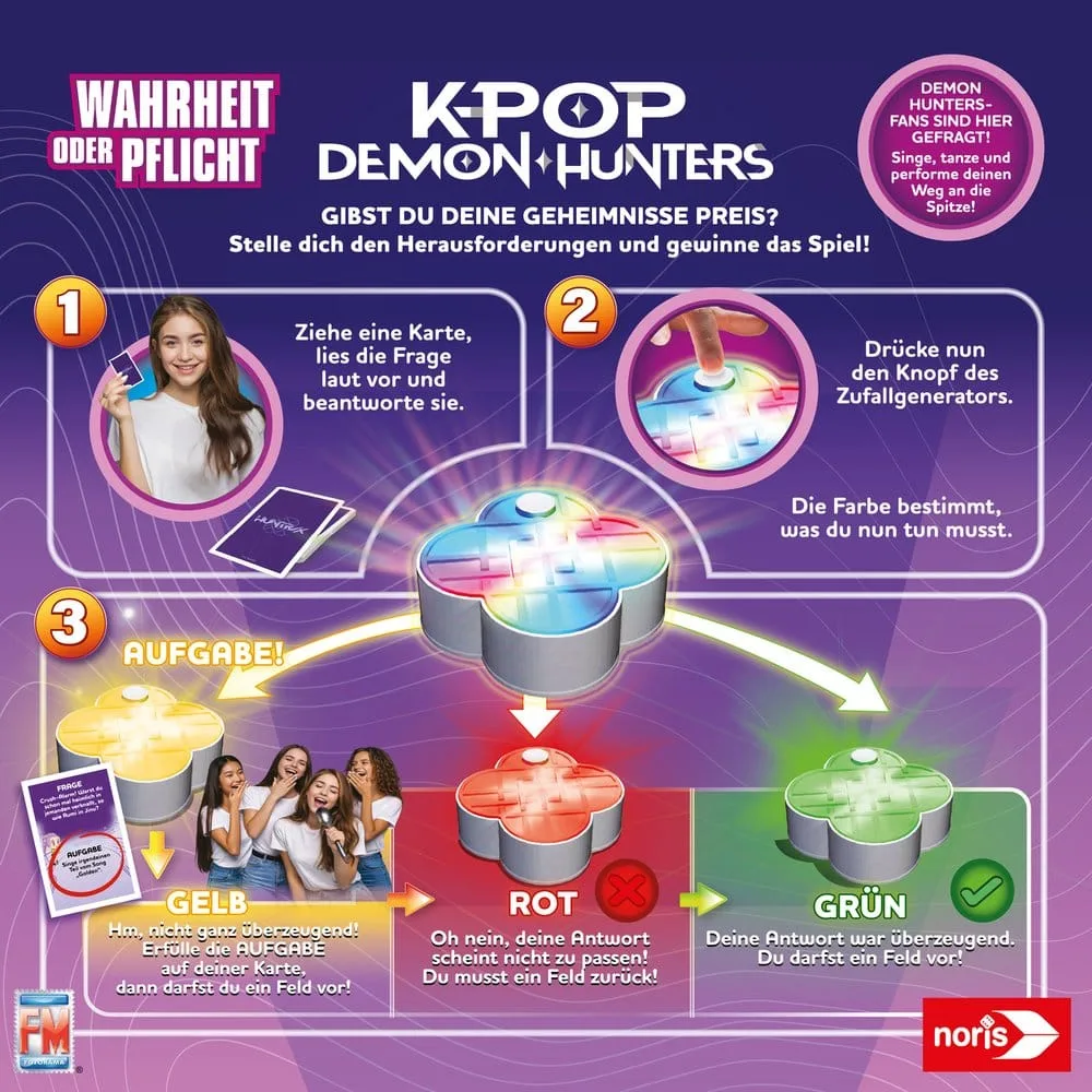 KPop Demon Hunters Board Game – German Edition 2