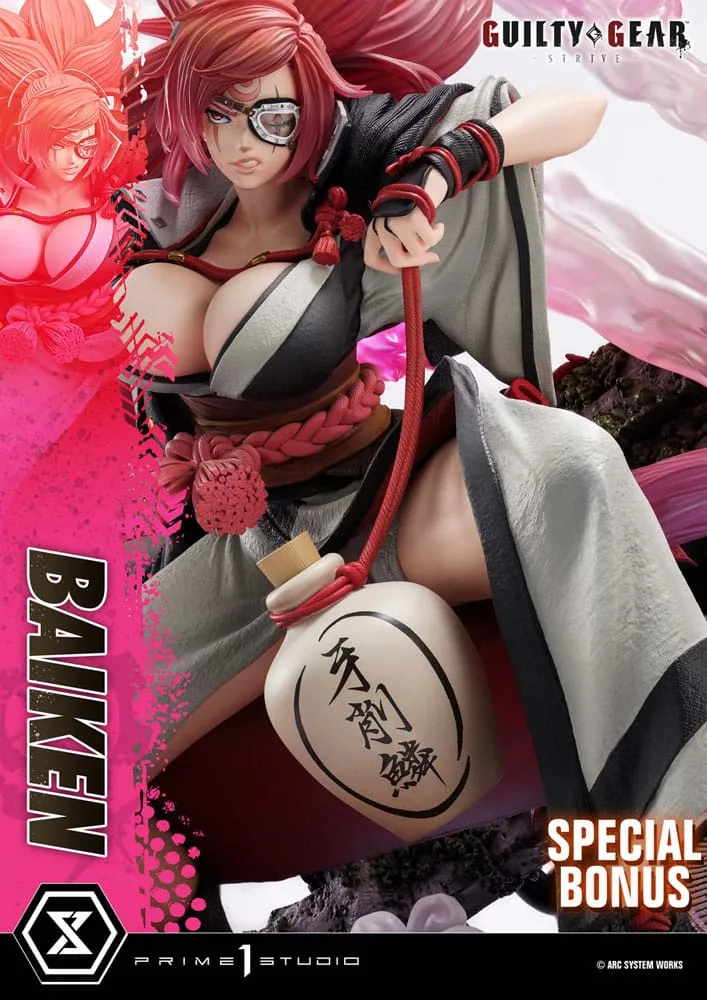 Guilty Gear Strive Statue – Baiken Bonus Version 1/4 Scale 80 cm 19