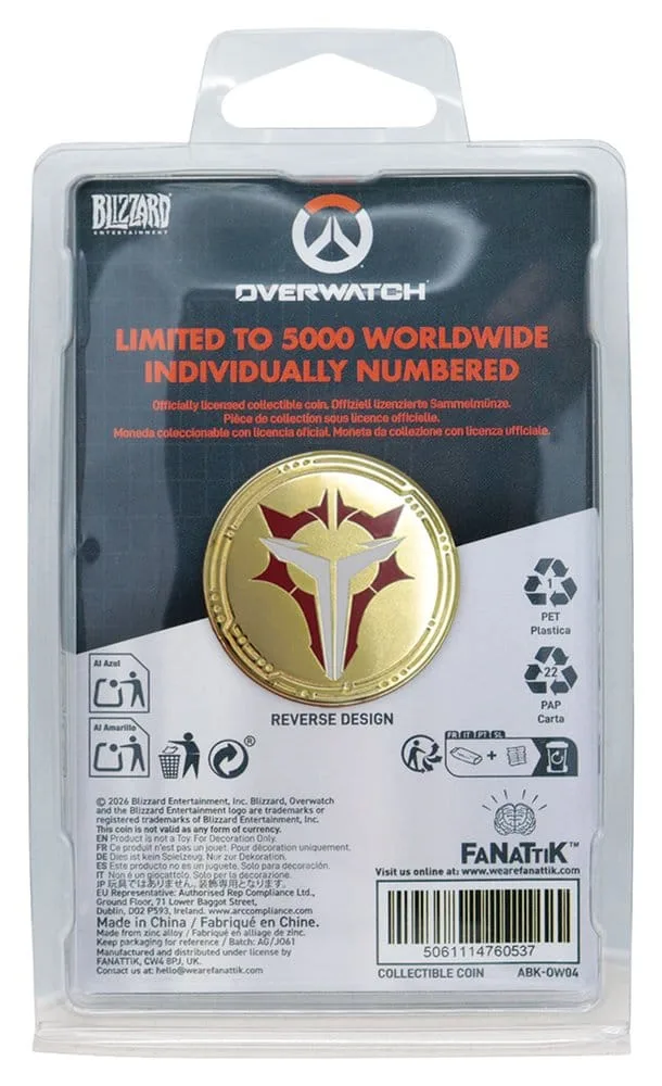 Overwatch Collectible Coin – Limited Edition Factions 4 cm 3