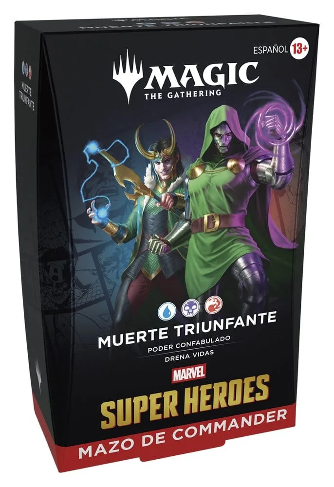 Magic The Gathering Commander Decks – Marvel Super Heroes Spanish 11