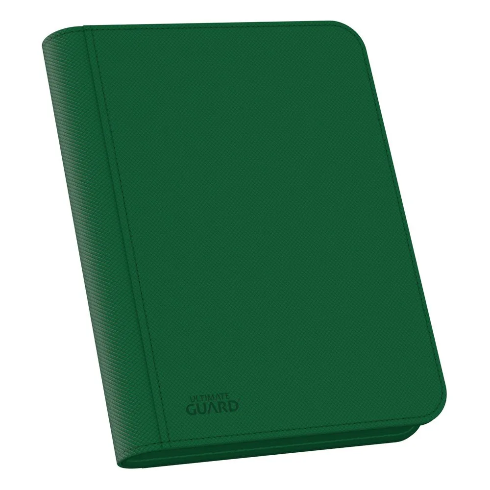 Ultimate Guard Card Binder – Zipfolio 160 8-Pocket Xenoskin Green 3