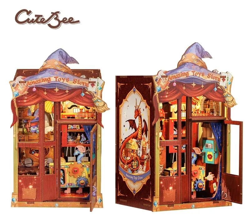 Speelgoedwinkel Book Nook – CuteBee Amazing Toy Store 17 x 12 cm 13