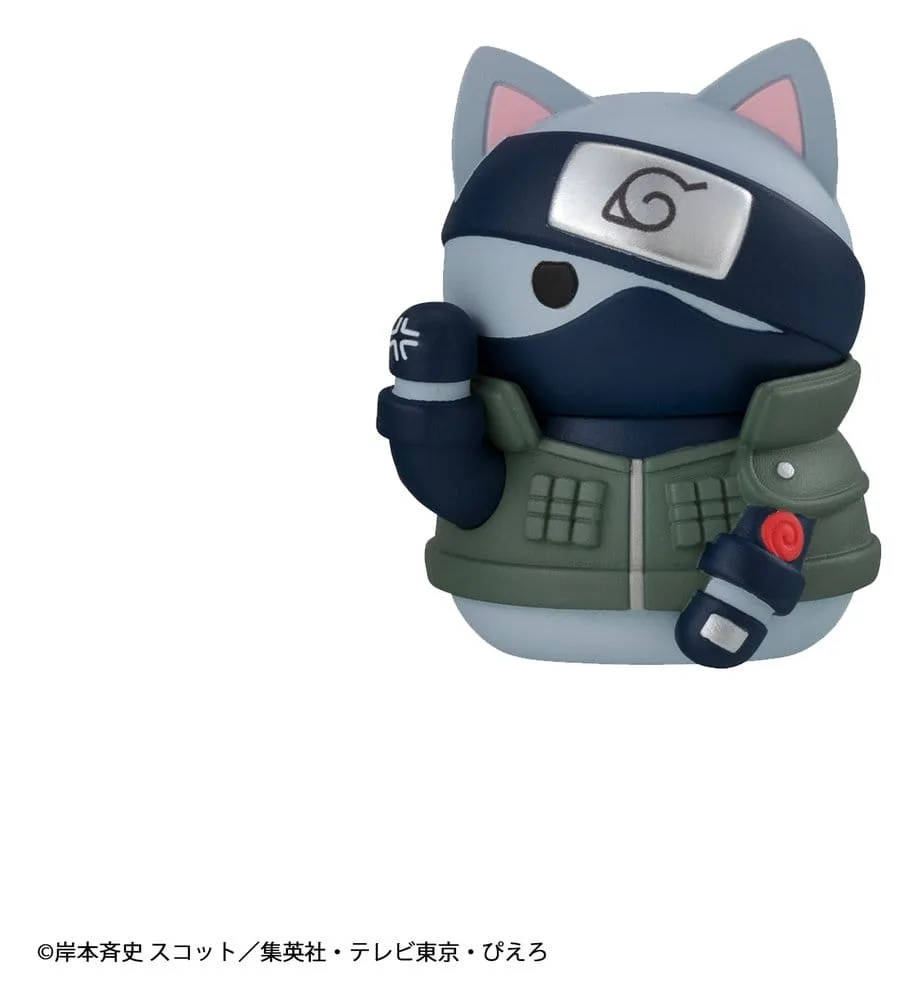 Naruto Mini Figure Display – Nyaruto Reboot 8 Blind Boxes 3 cm 6
