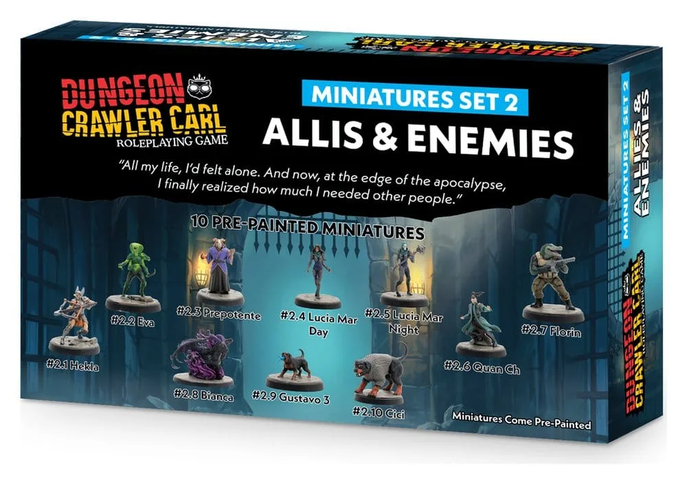 Dungeon Crawler Carl Miniatures – Set 2 Enemies and Allies 2