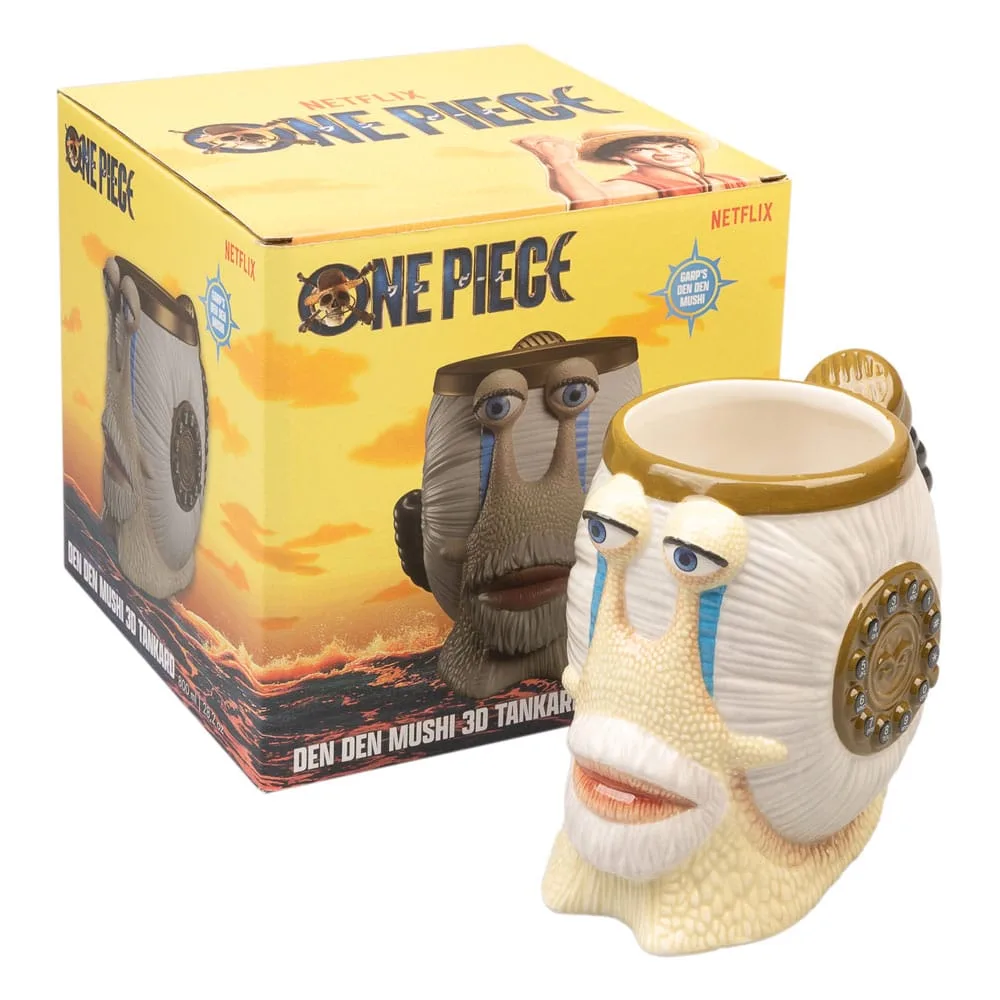 One Piece Tankard – Den Den Mushi 800 ml 5