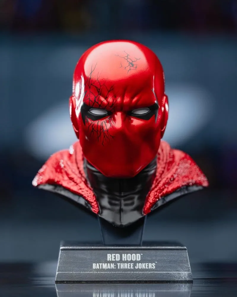 Batman Three Jokers Mask Replica – Red Hood 1/3 Scale 23 cm