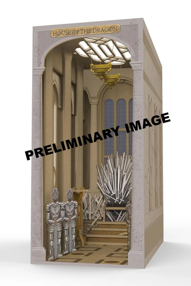 House of the Dragon Book Nook – Iron Throne 23 cm