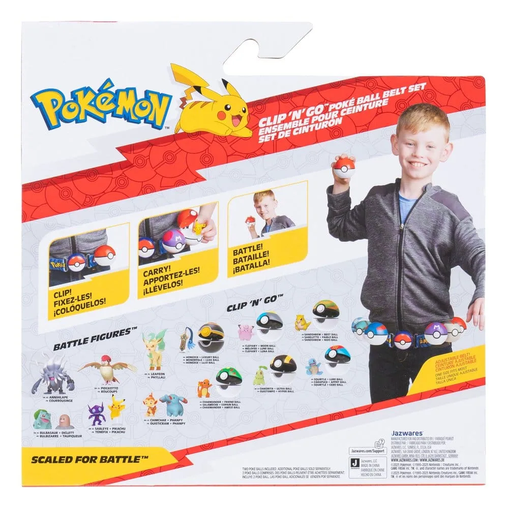 Pokémon Belt Set Assortment – Clip ‘n’ Go Version 20 4-Pack 5