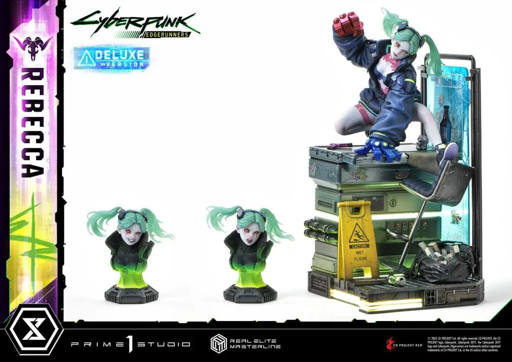 Cyberpunk Edgerunners Statue – Rebecca Deluxe Bonus 54 cm 19