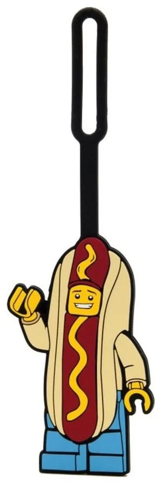 LEGO Bag Charm – Hot Dog Guy