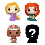 Disney Princesses Bitty POP Figures – Rapunzel 4-Pack 2.5 cm 1