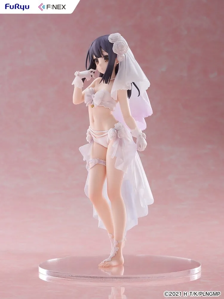 Fate Prisma Illya Figure – Miyu Edelfelt Wedding Swimsuit 21 cm 3