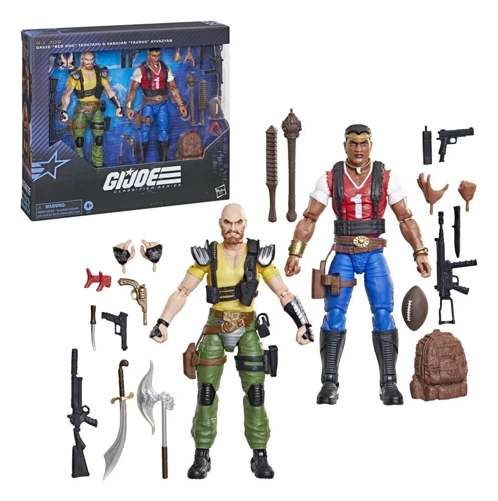 G.I. Joe Action Figure 2-Pack – Red Dog and Taurus 15 cm 8