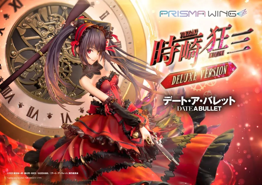Date A Bullet Statue – Kurumi Tokisaki Deluxe Version 37 cm 2