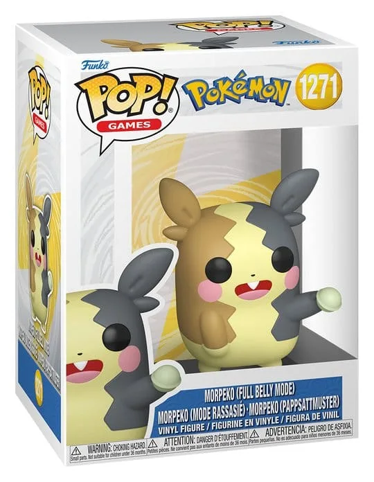 Pokémon Pop Games Vinyl Figure – Morpeko Full Belly 9 cm 2