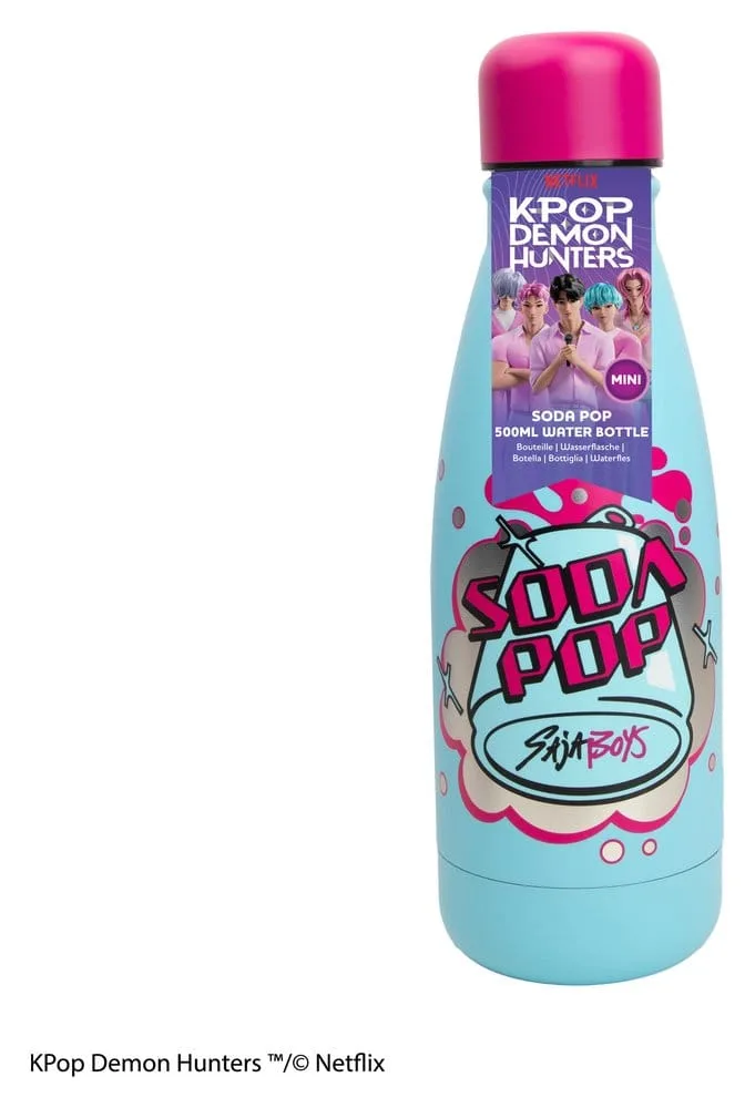 KPop Demon Hunters Water Bottle – Soda Pop 500 ml 3