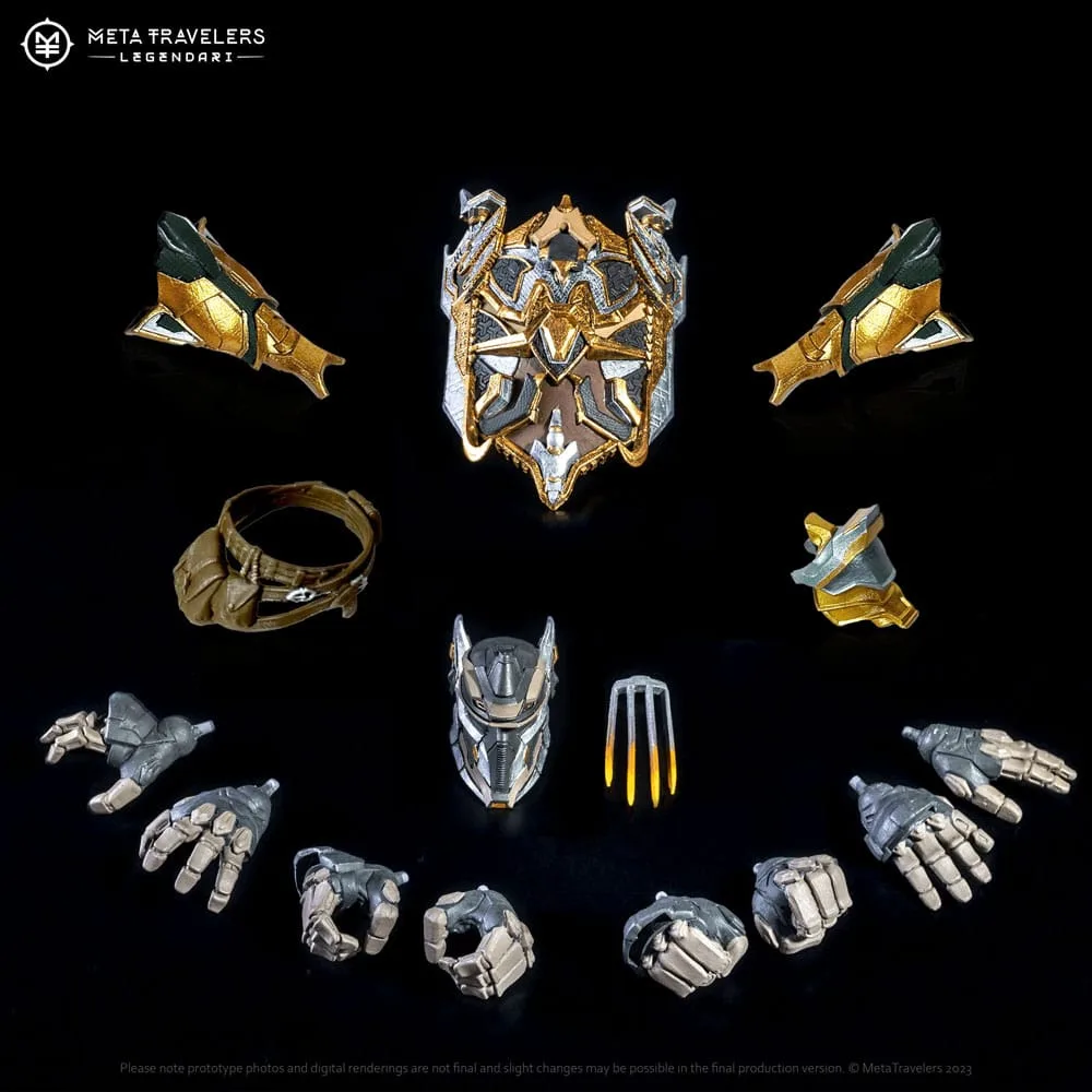 Legendari Actiefiguur – Cyberius Kaine 1/10 18 cm 3