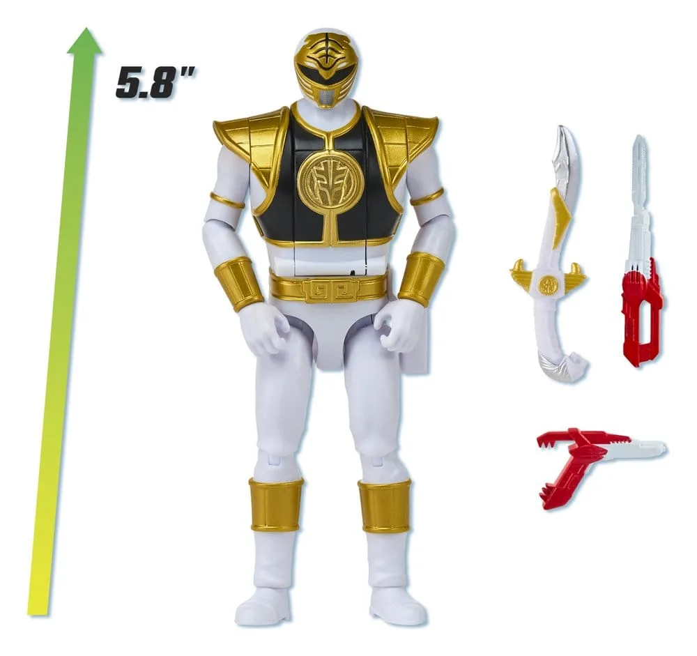 Power Rangers Action Figure – Auto-Morphin White Ranger 15 cm 3