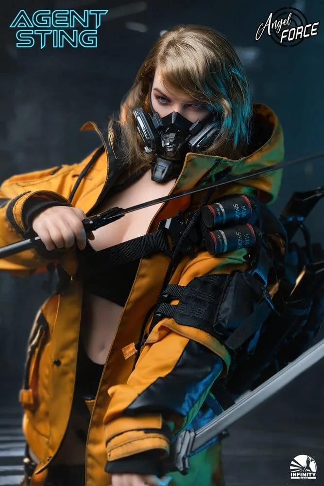Angel Force Actiefiguur – Agent Sting 1:3 70 cm 4