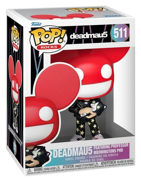 Deadmau5 Pop Rocks Vinyl Figure – With Cat 9 cm 2